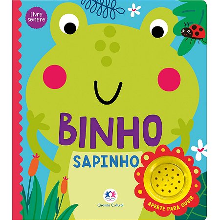 Livro sonoro - Binho Sapinho