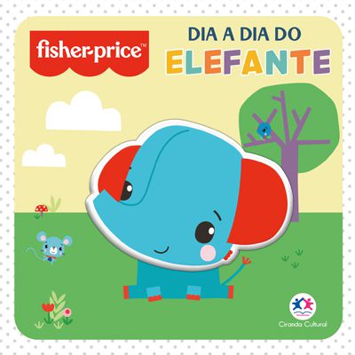 Livro cartonado com som - Fisher-Price Elefante