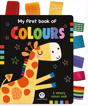Livro cartonado - My first book of colours