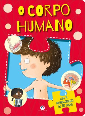 Livro Quebra-cabeça - O corpo humano