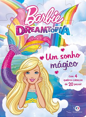Livro Quebra-cabeça - Barbie - Um sonho mágico