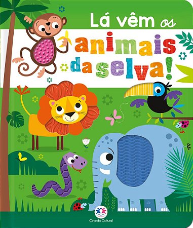 Toque e sinta - Lá vêm os animais da selva!