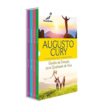 Box Augusto Cury - Gestão da Emoção para Qualidade de Vida