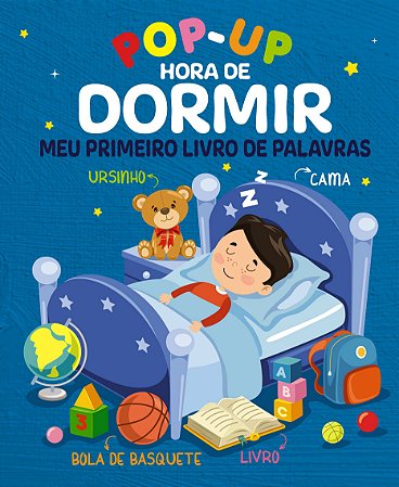 Pop-Up: Hora de dormir: Meu primeiro livro de palavras - Capa dura