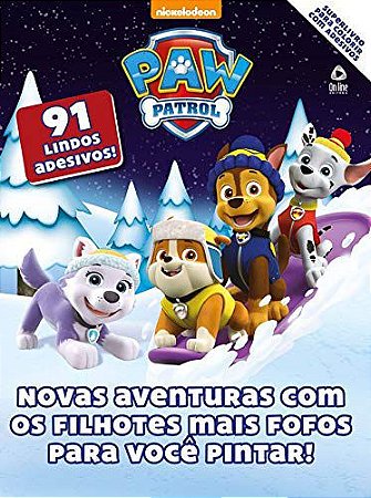 Paw Patrol - Livro Para Pintar