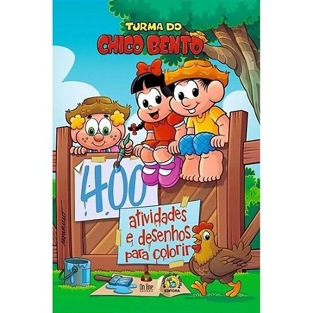 Turma do Chico Bento: 400 atividades e desenhos para colorir