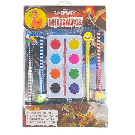 Meu Primeiro Kit de Artes - Dinossauros