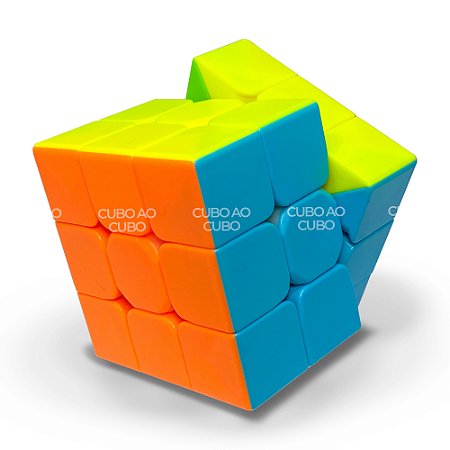 Cubo Mágico Profissional 3x3x3 Qiyi Warrior S Stickerless