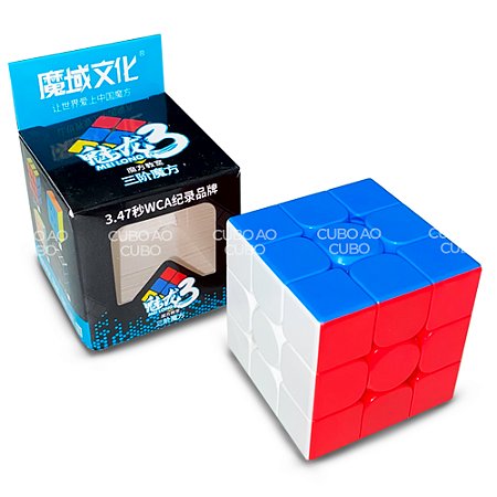 Cubo Mágico 3x3x3 MoYu Meilong 3M Magnético profissional - Cubo