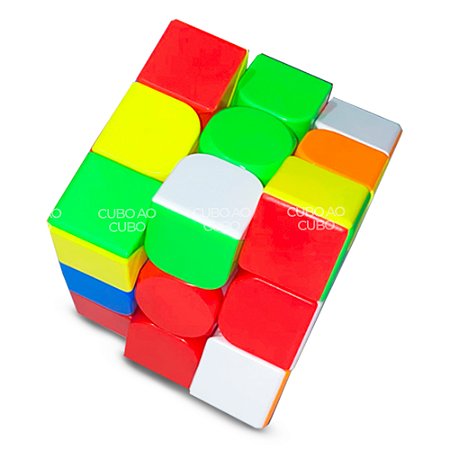 Cubo Mágico Profissional 3x3x3 Moyu Meilong Stickerless B+