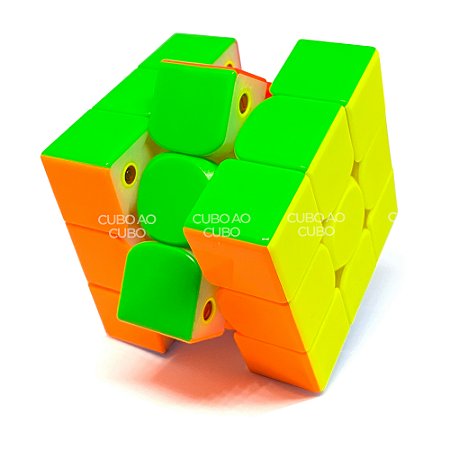 Cubo Mágico Profissional Torcido 3x3x3 Cubotec Diferente Top - Tem