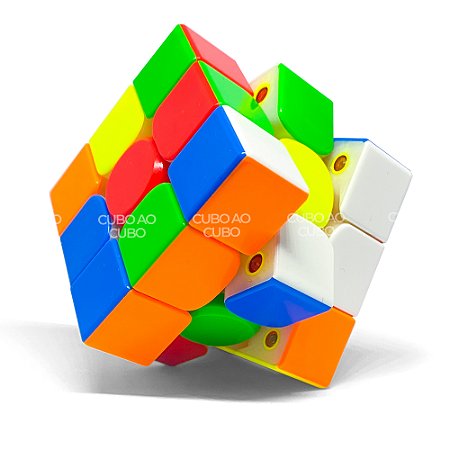 Cubo Mágico Profissional Torcido 3x3x3 Cubotec Diferente Top - Tem