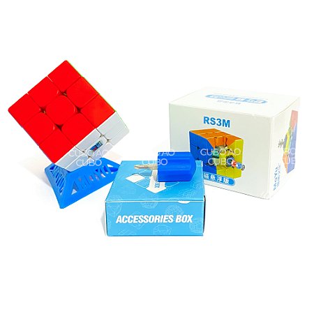 Cubo Mágico Profissional 3x3x3 MoYu RS3M MagLev - Stickerless Original -  Cubo ao Cubo - A Sua Loja de Cubo Mágico Profissional