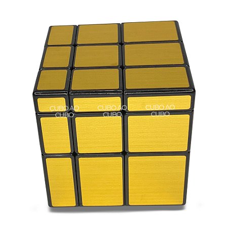 Cubo Mágico Windmirror Wind Mirror Moyu Dourado - Cubo Store - Sua Loja de Cubos  Mágicos Online!