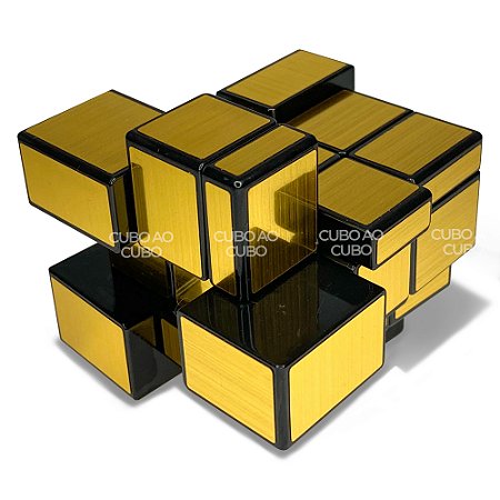 MIRROR BLOCKS 2X2X2 QIYI DOURADO - Cuber Brasil - Loja Oficial do