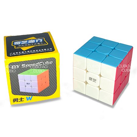 Cubo Mágico 3x3 Qiyi Warrior W + Brinde