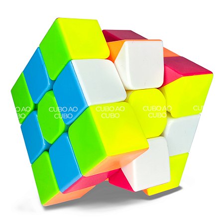 Cubo Mágico Profissional 3x3x3 qiyi Warrior W - original na Americanas  Empresas