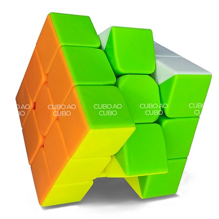 Cubo Mágico Profissional 3x3x3 qiyi Warrior W - original na Americanas  Empresas