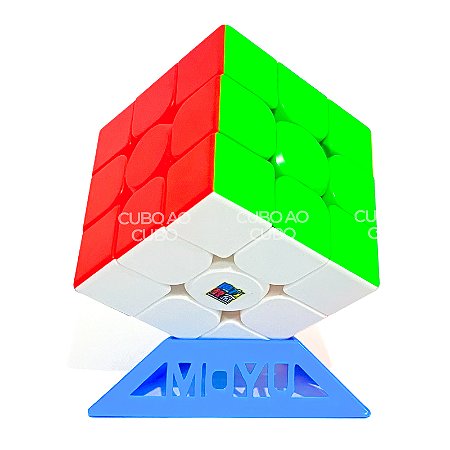 Cubo Mágico Profissional 3x3x3 Moyu Meilong RS3M Magnético Preto Adesivado  Original - Cuber Brasil em Promoção na Americanas