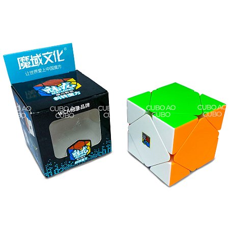 Cubo Mágico Diferente Skewb Stickerless Profissional em Promoção
