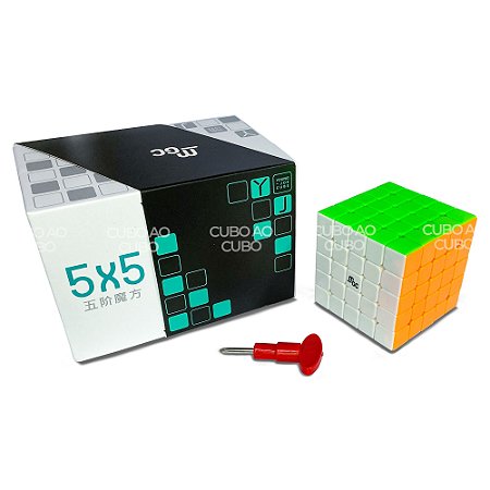 Cubo Mágico 4x4x4 YJ MGC Magnético - Stickerless - Cubo ao Cubo