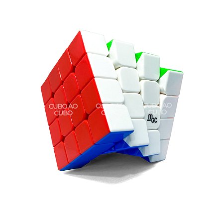 Cubo Mágico 4x4x4 YJ MGC Magnético - Stickerless - Cubo ao Cubo