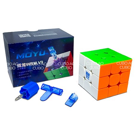 Cubo Mágico 3x3x3 MoYu WRM V9 MagLev - Stickerless