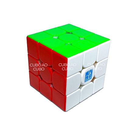 Cubo Mágico 3x3x3 MoYu RS3M V5 Magnético Ajuste Duplo - Cubo ao