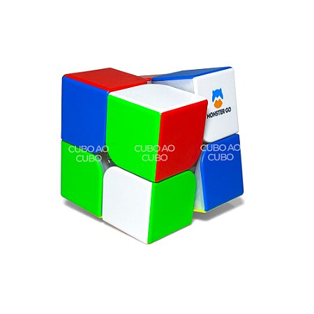 Cubo Mágico Profissional 3x3x3 GAN Monster Go V2 Magnético - Cubo