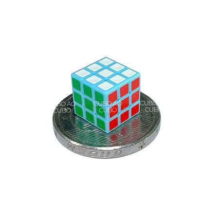 O MENOR CUBO MÁGICO DO MUNDO - 3x3x3 Cubelab de 1 cm 