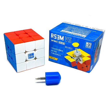 Cubo Mágico 3x3x3 MoYu RS3M V5 Magnético Ajuste Único