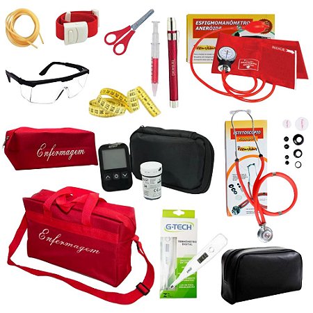 Kit Completo da Enfermagem Luxo Premium