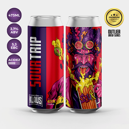Cerveja Sour Trip Lata 473ml