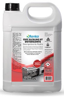 CHEF ALCALINO HT  DETERGENTE DESENGORDURANTE ALCALINO 5L