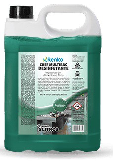 Detergente Chef Multibac Desinfetante 5L