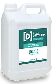 ÁGUA DESTILADA 5L