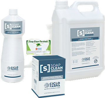 Sabonete Soap Clean Perolado 800Ml refil
