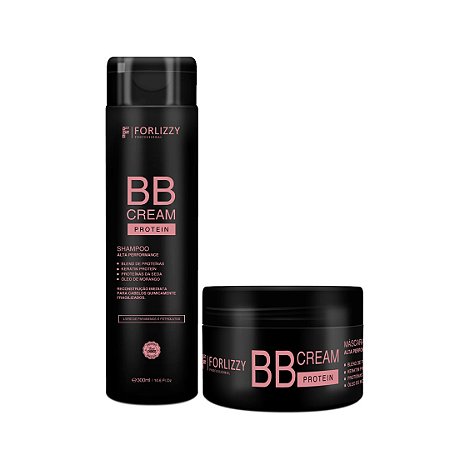 Kit BB Cream Shampoo 300l + Máscara 300g