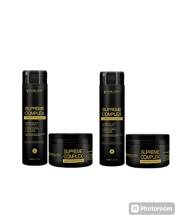 2 Kits Supreme Complex Shampoo 300ML + Máscara 300G