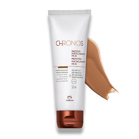 Chronos Derma Protetor Solar Multiclareador FPS 70