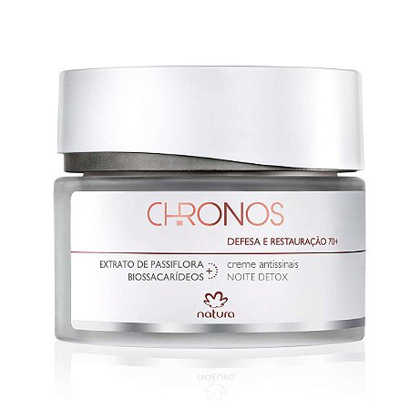 Creme Antissinais 70+ Noite Defesa e Restauração Chronos 40 g