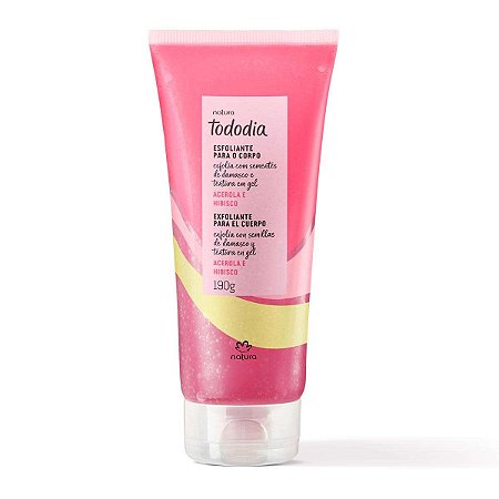 Esfoliante para o Corpo Tododia Acerola e Hibisco 190g