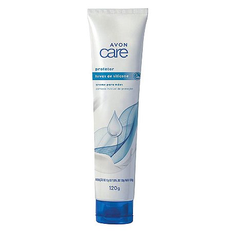 Avon Care Luvas de Silicone Creme Protetor para as Mãos 120g