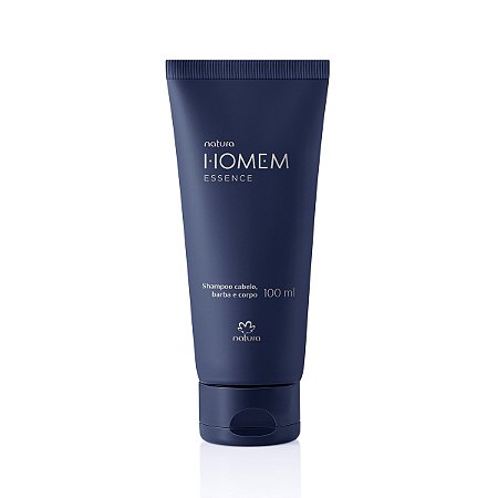 Shampoo Cabelo Barba e Corpo Natura Homem Essence 100 ml