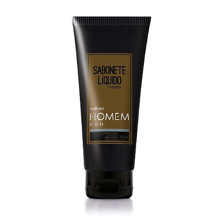 Sabonete Líquido Corpo e Rosto Natura Homem Dom 75 ml
