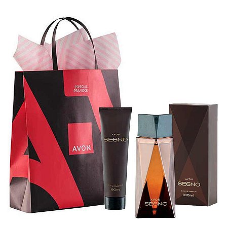 Presente Segno Eau de Parfum 100 ml e Shampoo Cabelo e Corpo 90 ml