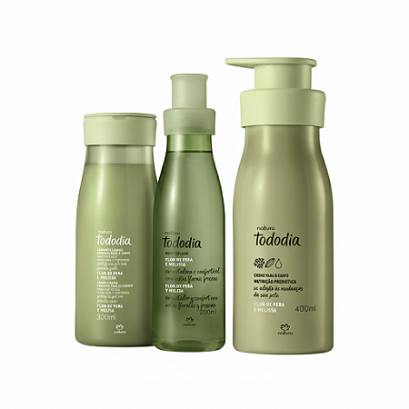 Presente Tododia Flor de Pera e Melissa (3 produtos)