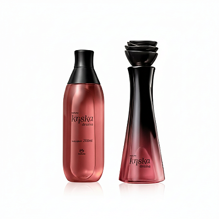 Presente Natura Kriska Drama Colônia + Body Splash (2 produtos)