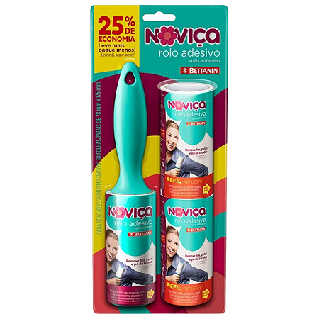 Conjunto Rolo Adesivo Noviça Bettanin