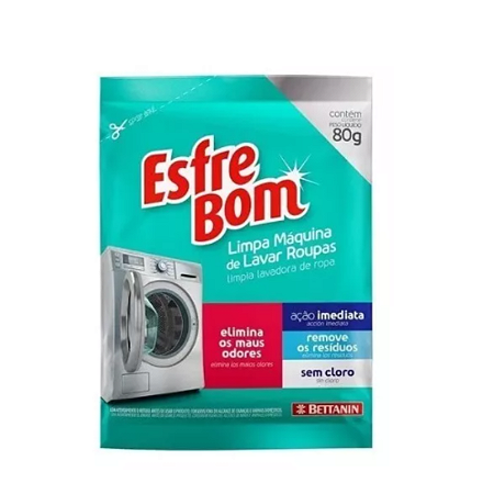 Limpa Maquina De Lavar Roupas Esfrebom 80g